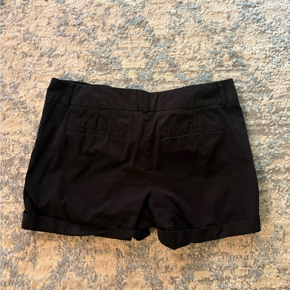 LOFT Black High Waist Women's Shorts - Picture 2 of 3